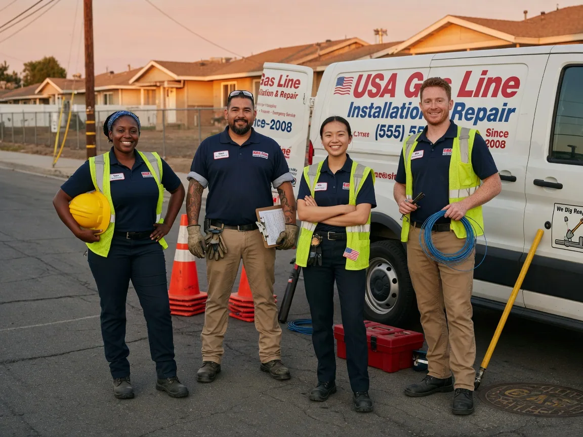Gas Line Installation company in Glenmont, OH